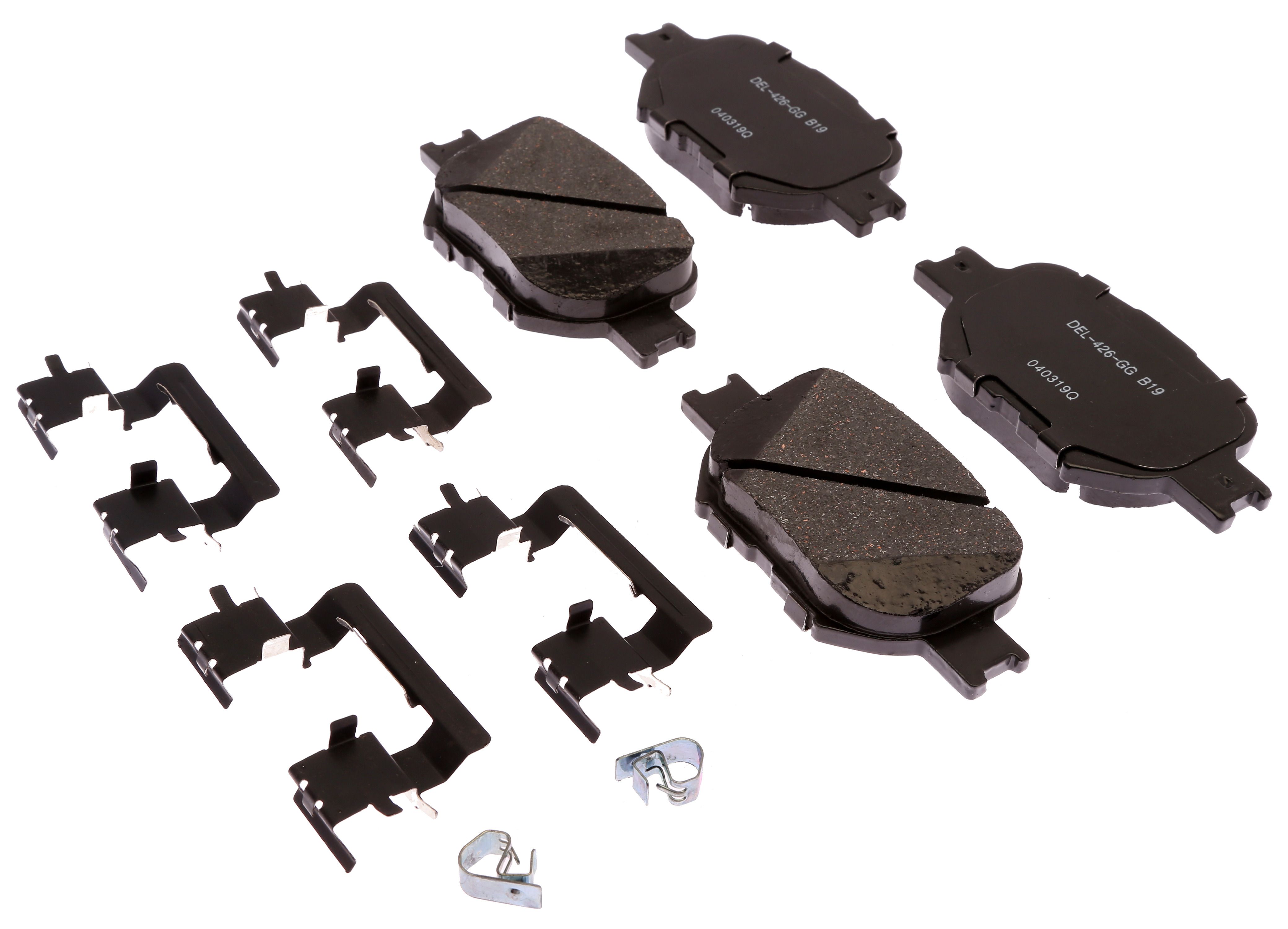 ACDELCO GOLD/PROFESSIONAL BRAKES - Ceramic Disc Brake Pad - ADU - 17d817ch