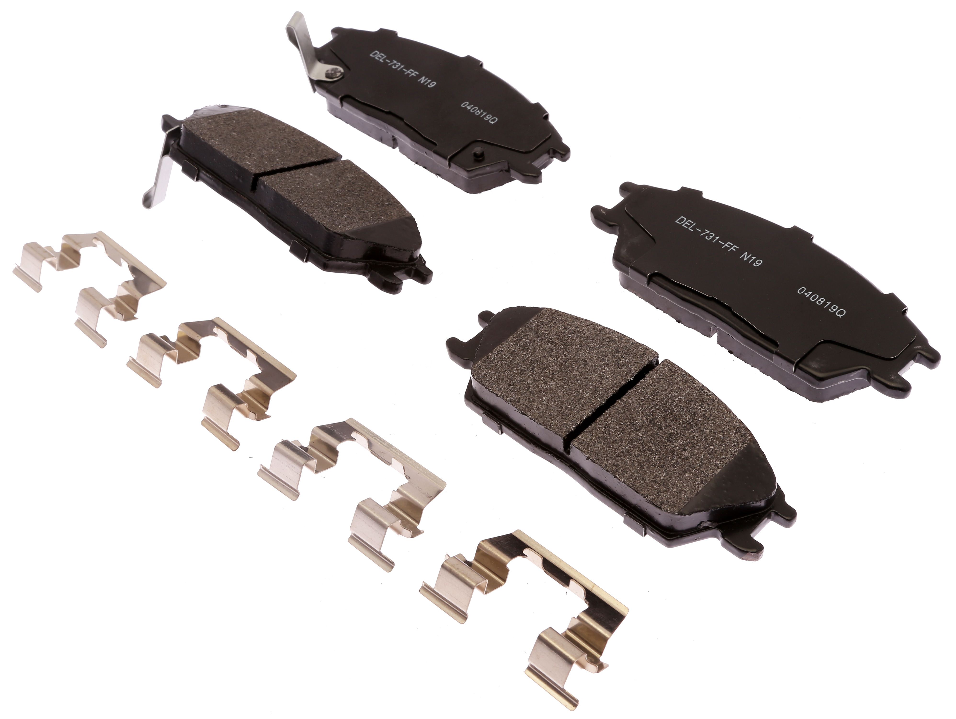 ACDELCO GOLD/PROFESSIONAL BRAKES - Ceramic Disc Brake Pad - ADU - 17d440ch