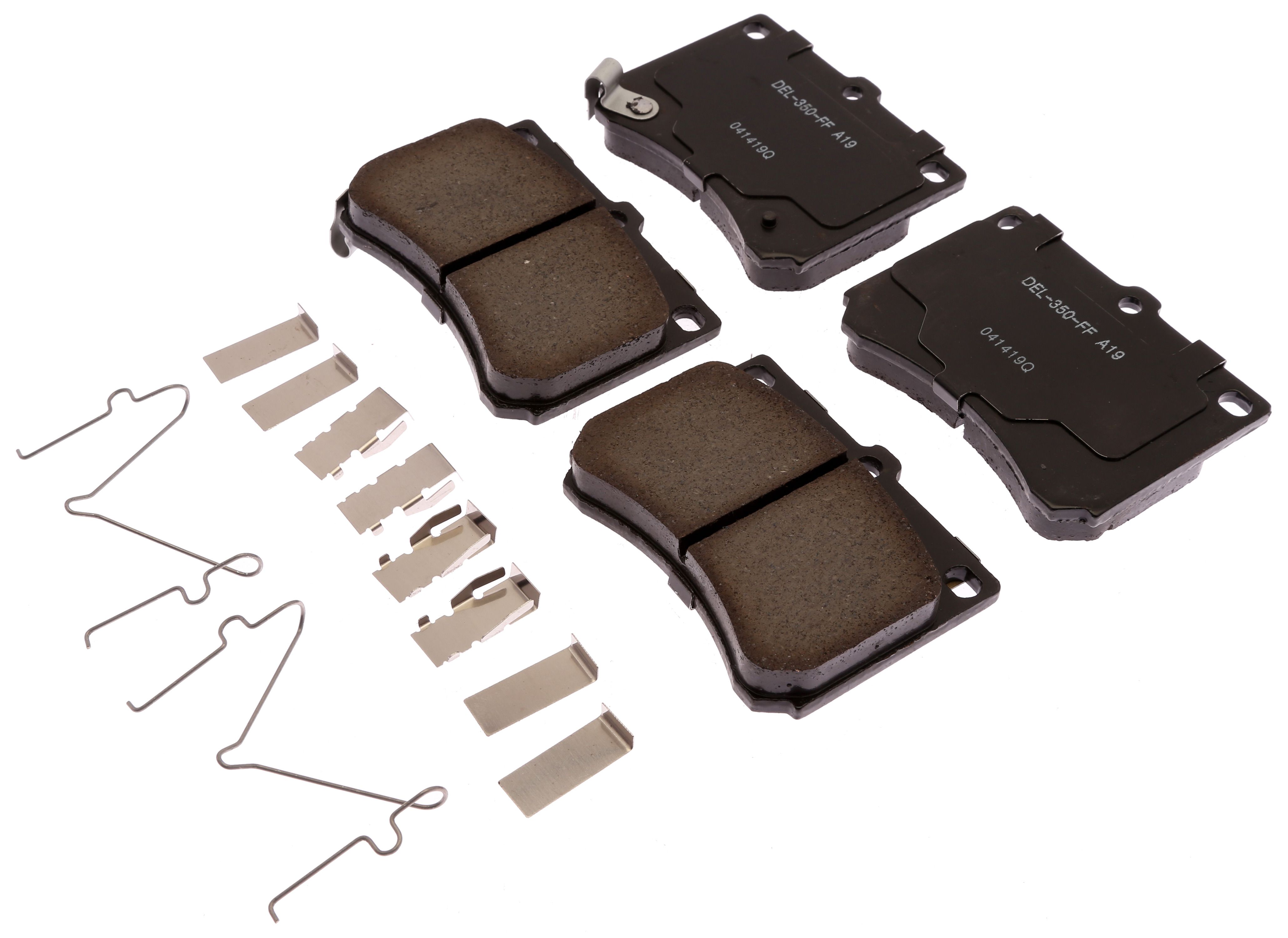ACDELCO GOLD/PROFESSIONAL BRAKES - Ceramic Disc Brake Pad - ADU - 17d473ch