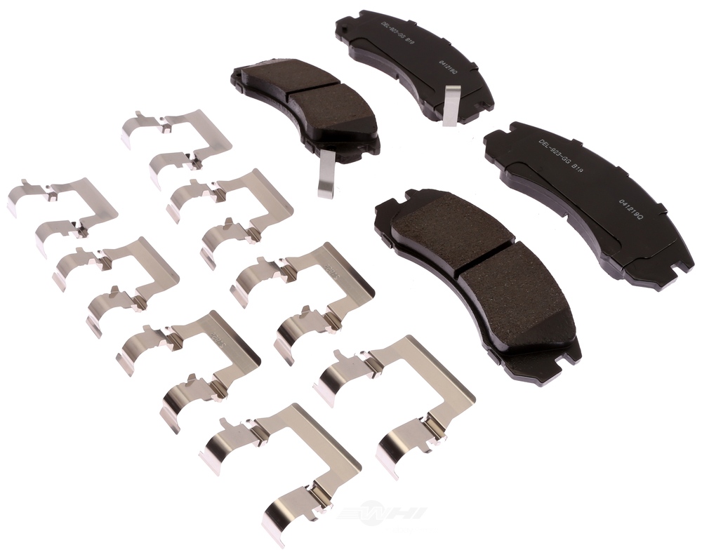 ACDELCO GOLD/PROFESSIONAL BRAKES - Ceramic Disc Brake Pad - ADU - 17d530ch