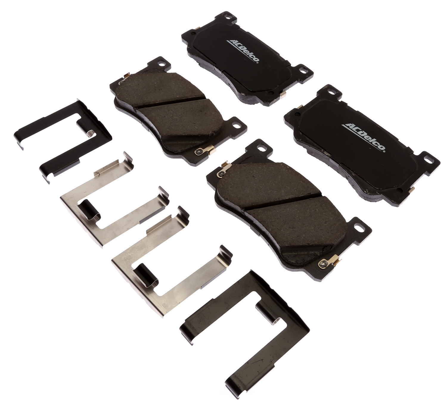 ACDELCO GOLD/PROFESSIONAL BRAKES - Ceramic Disc Brake Pad - ADU - 17d1975ch