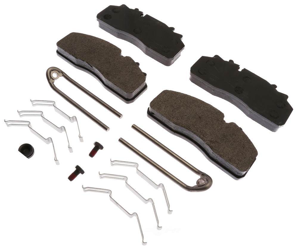 ACDELCO GOLD/PROFESSIONAL BRAKES - Fleet, Semi-Metallic - ADU - 17d1438mhd