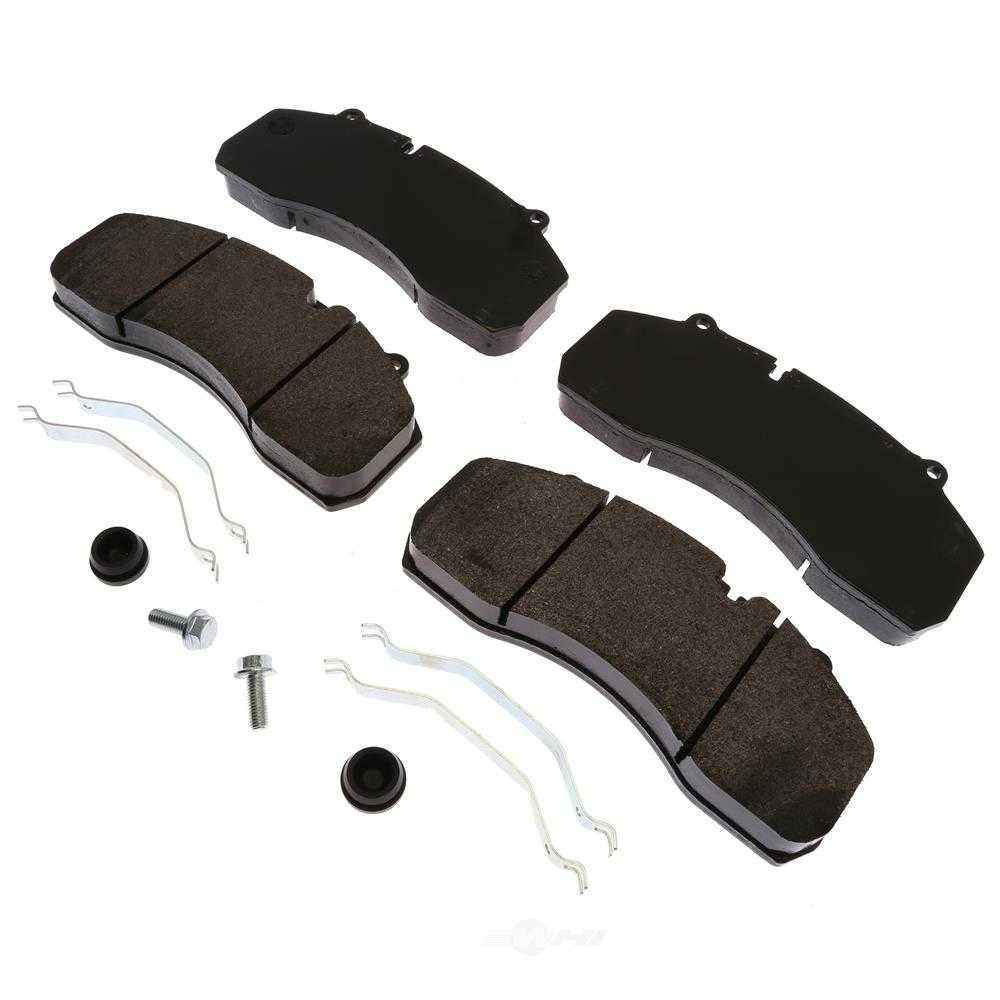 ACDELCO GOLD/PROFESSIONAL BRAKES - Fleet, Semi-Metallic - ADU - 17d1441mhd