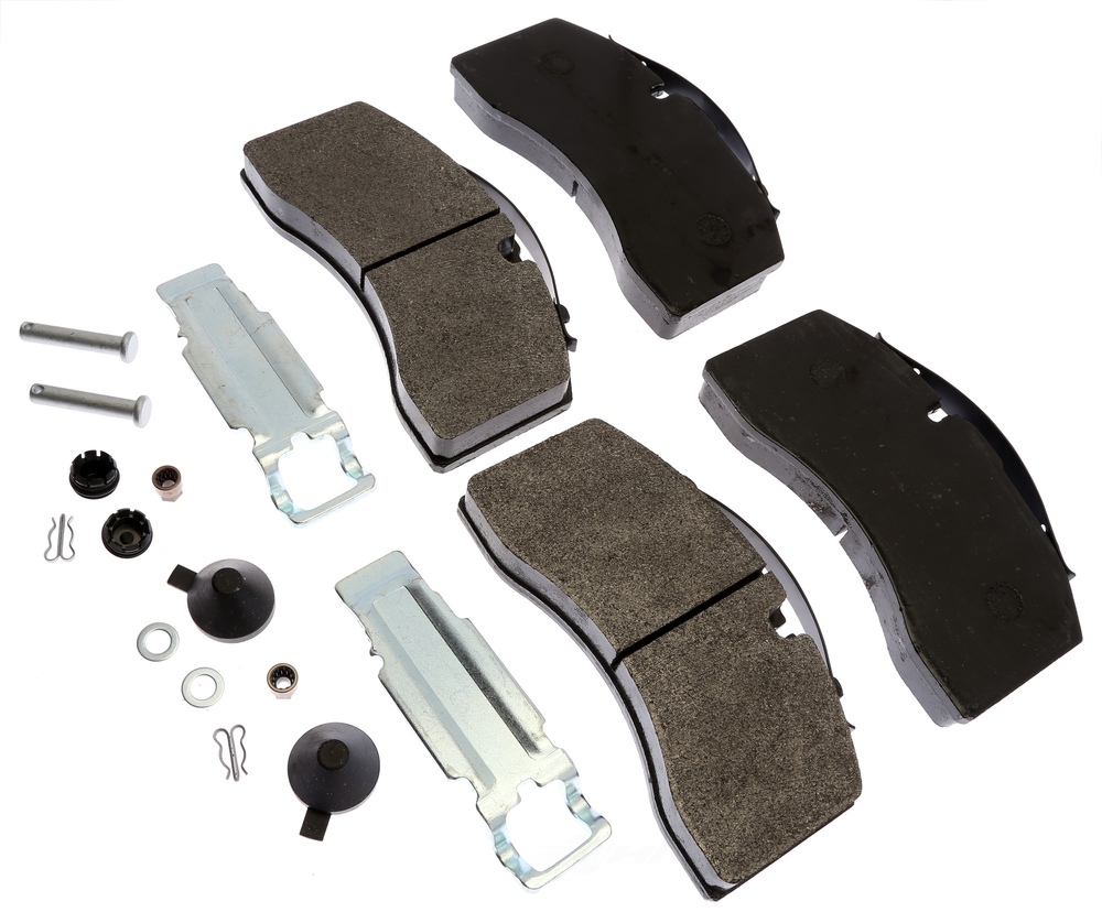 ACDELCO GOLD/PROFESSIONAL BRAKES - Fleet, Semi-Metallic - ADU - 17d1369mhd