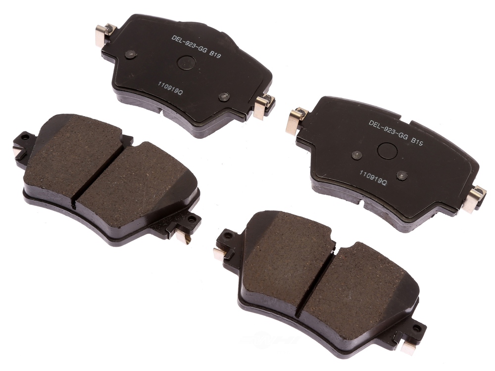 ACDELCO GOLD/PROFESSIONAL BRAKES - Ceramic Disc Brake Pad - ADU - 17d1892c