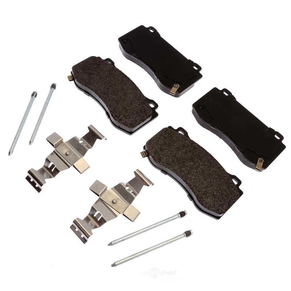 ACDELCO GOLD/PROFESSIONAL BRAKES - Semi-Metallic - ADU - 17d1149mh