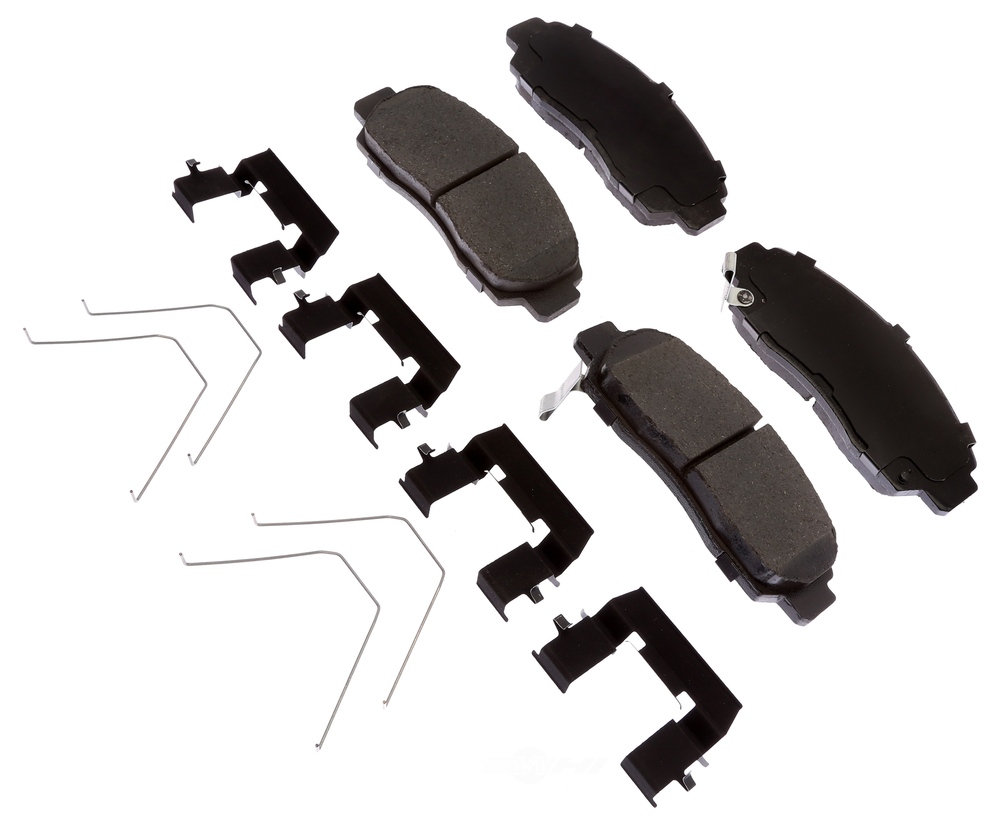ACDELCO GOLD/PROFESSIONAL BRAKES - Ceramic Disc Brake Pad - ADU - 17d1506ch