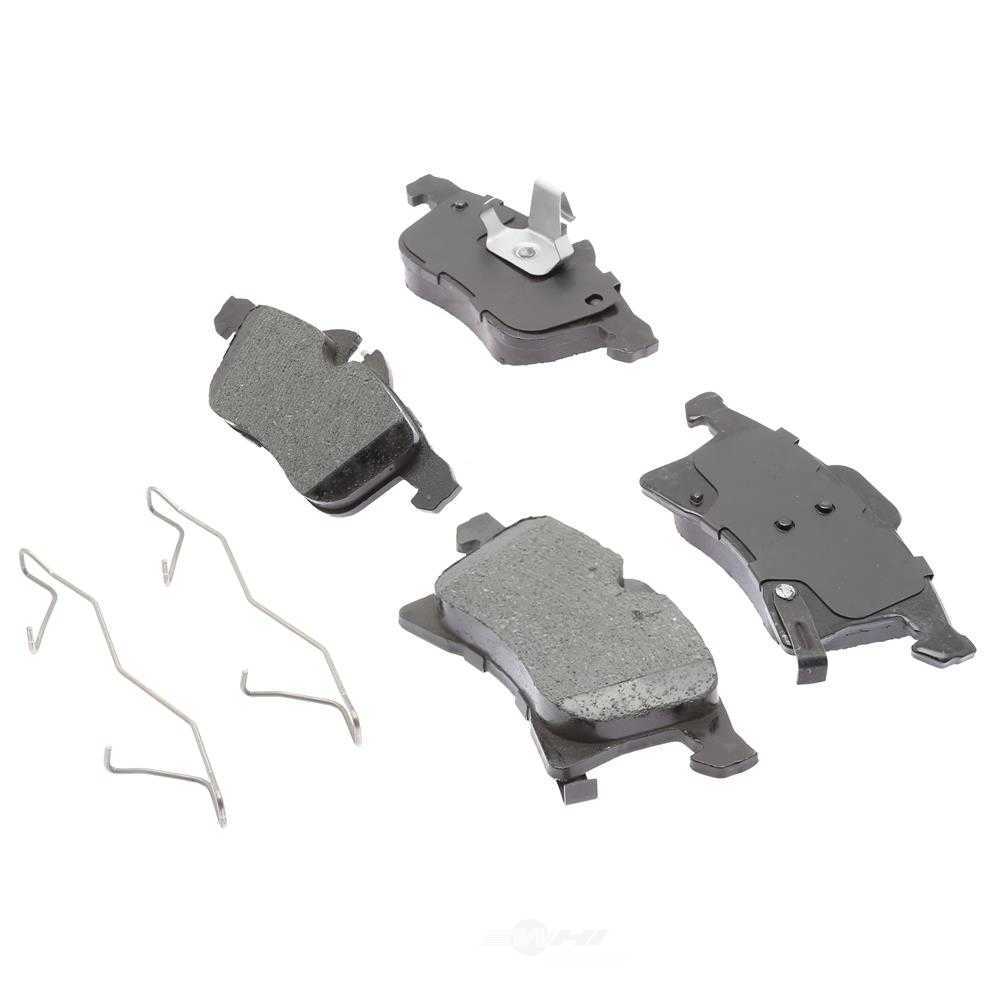 ACDELCO GOLD/PROFESSIONAL BRAKES - Ceramic Disc Brake Pad - ADU - 17d1361ch