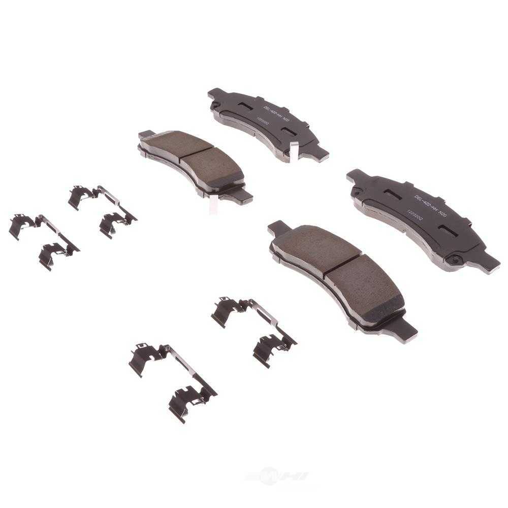 ACDELCO GOLD/PROFESSIONAL BRAKES - Ceramic Disc Brake Pad - ADU - 17d1169achf1