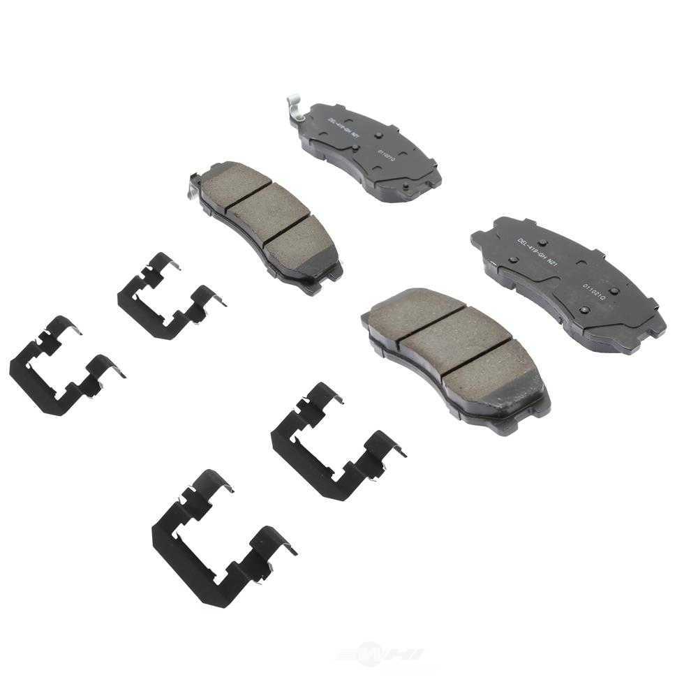 ACDELCO GOLD/PROFESSIONAL BRAKES - Ceramic Disc Brake Pad - ADU - 17d1264chf1