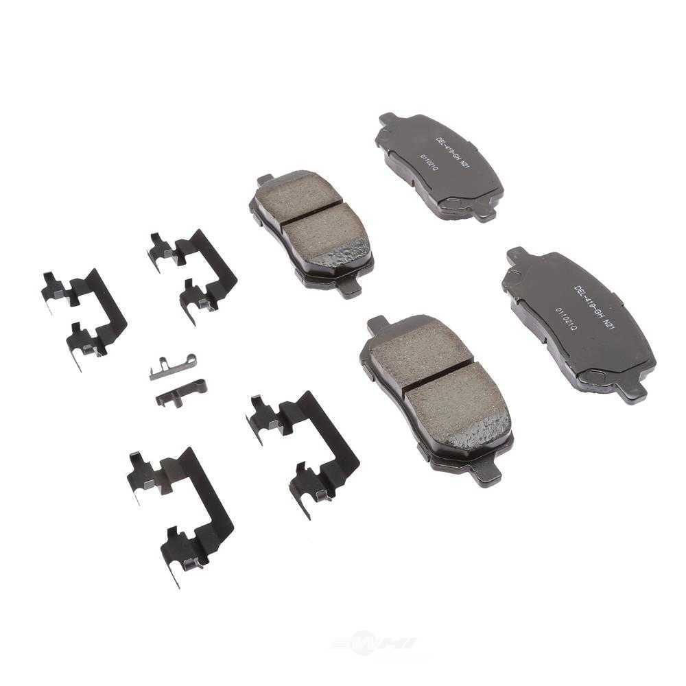 ACDELCO GOLD/PROFESSIONAL BRAKES - Ceramic Disc Brake Pad (Front) - ADU 17D956CHF1