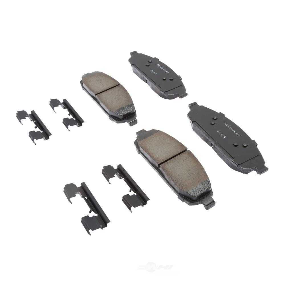 ACDELCO GOLD/PROFESSIONAL BRAKES - Ceramic Disc Brake Pad - ADU - 17d1080chf1
