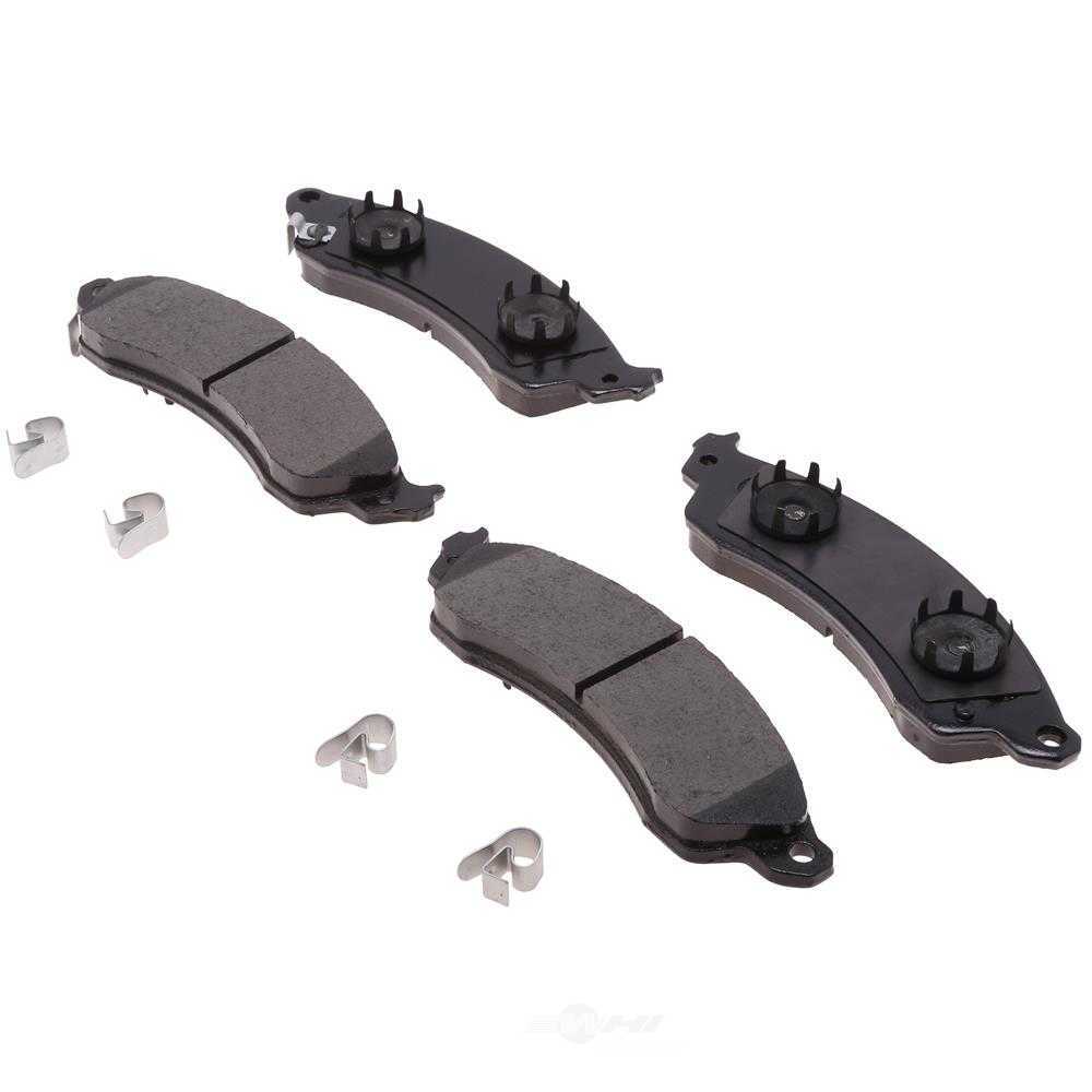 ACDELCO GOLD/PROFESSIONAL BRAKES - Ceramic Disc Brake Pad - ADU - 17d412ch