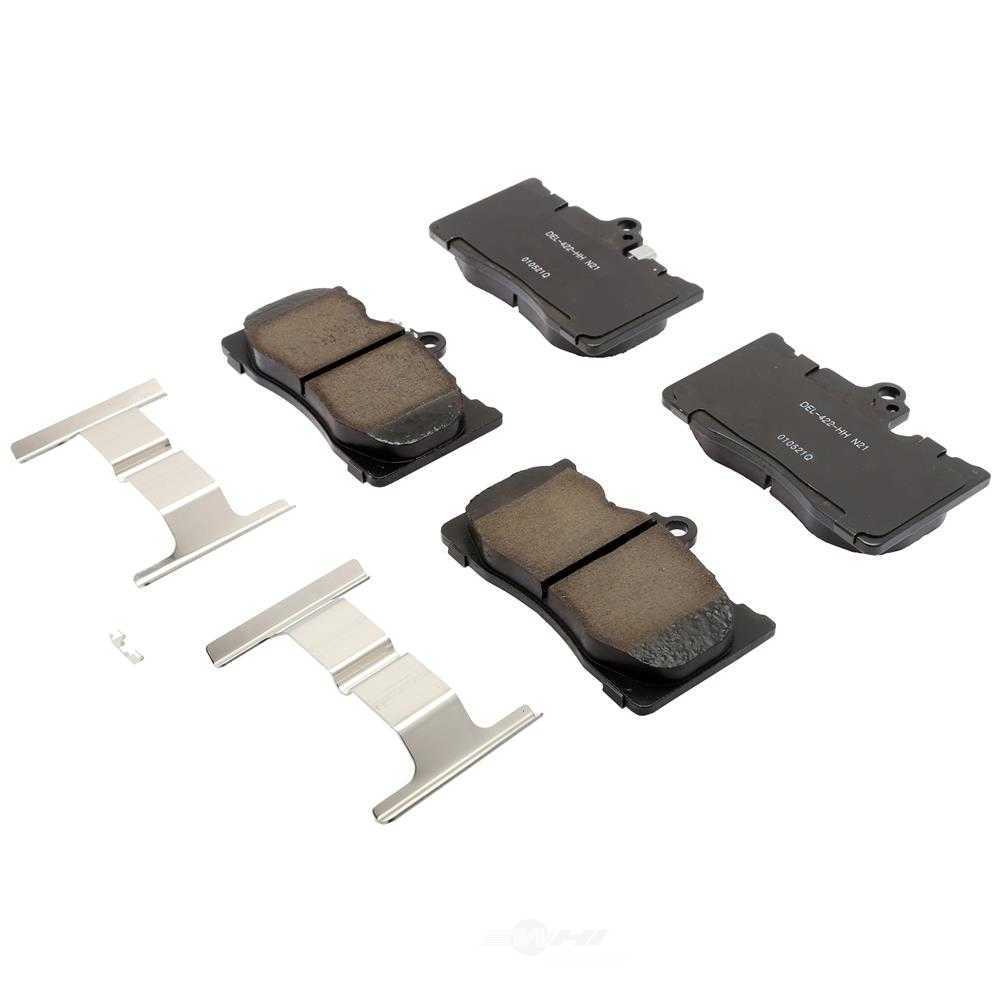 ACDELCO GOLD/PROFESSIONAL BRAKES - Ceramic Disc Brake Pad - ADU - 17d1118chf1