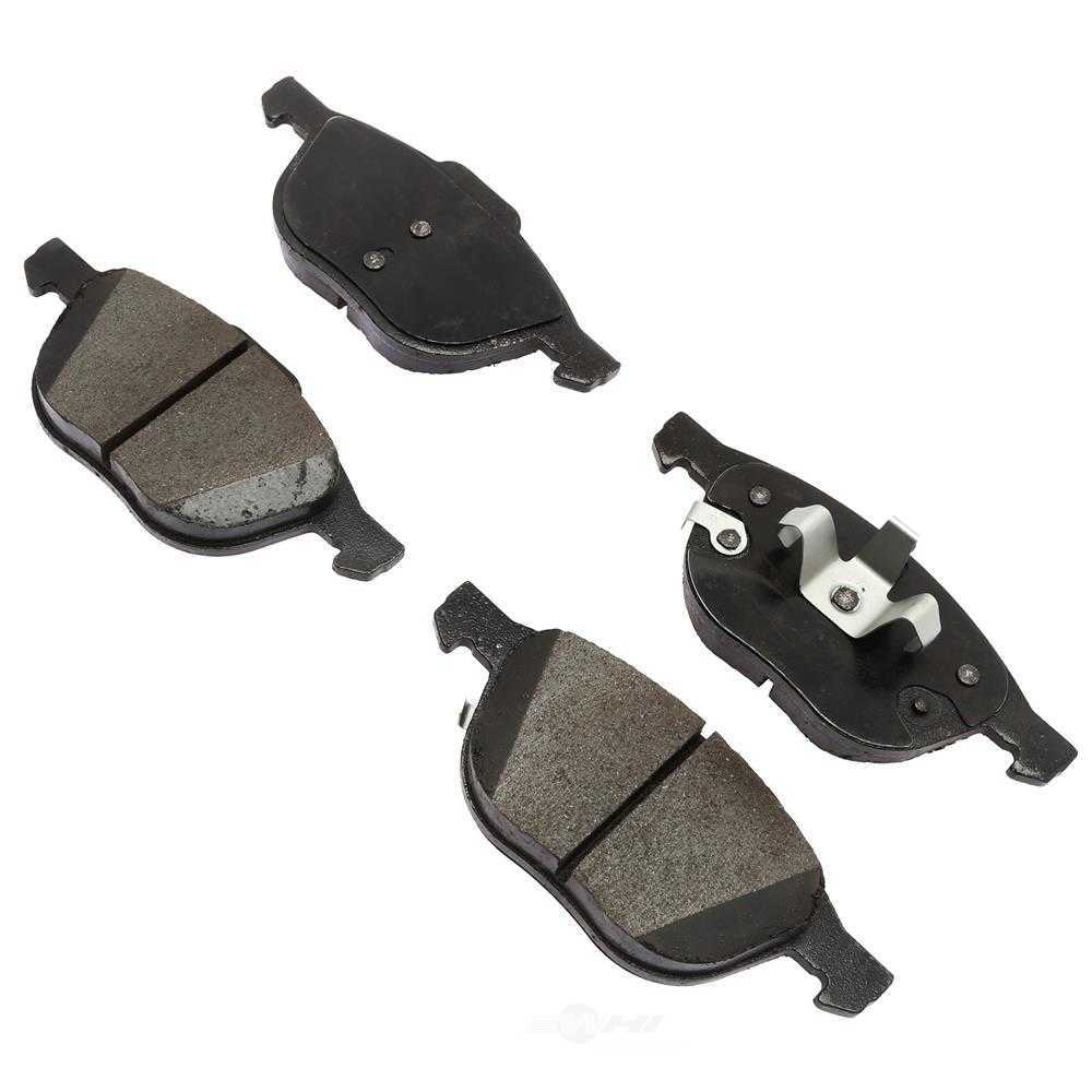 ACDELCO GOLD/PROFESSIONAL BRAKES - Ceramic Disc Brake Pad - ADU - 17d1563cf1
