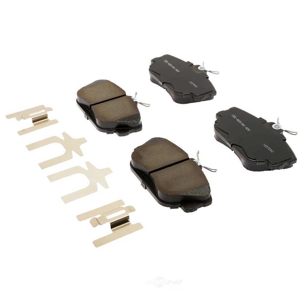 ACDELCO GOLD/PROFESSIONAL BRAKES - Ceramic Disc Brake Pad - ADU - 17d598chf1