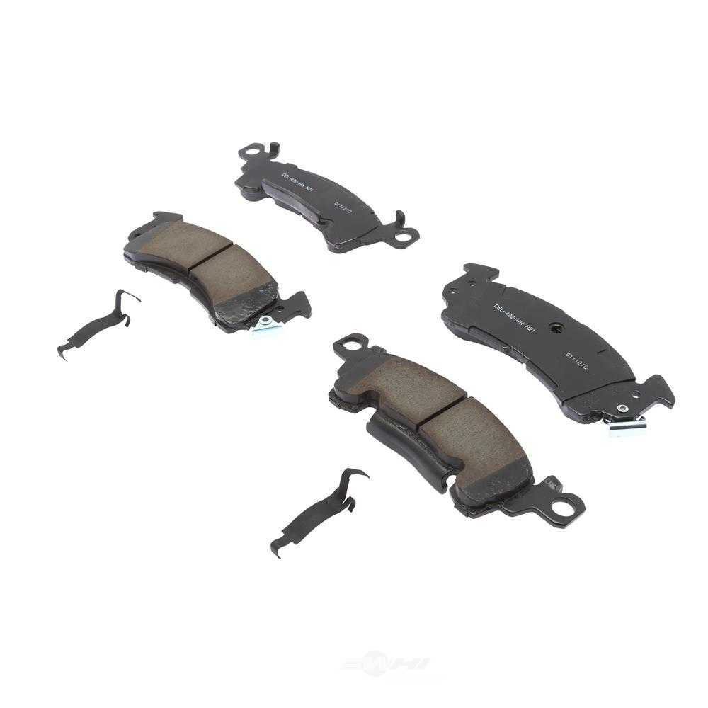 ACDELCO GOLD/PROFESSIONAL BRAKES - Ceramic Disc Brake Pad - ADU - 17d52chf1