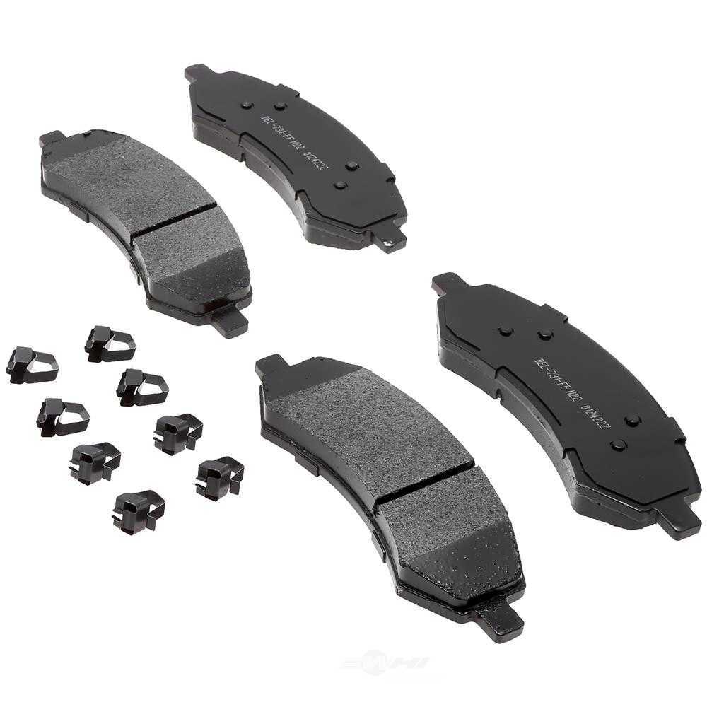 ACDELCO GOLD/PROFESSIONAL BRAKES - Semi-Metallic - ADU - 17d1084mhf1