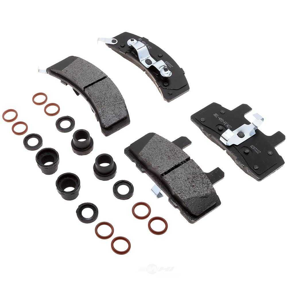 ACDELCO GOLD/PROFESSIONAL BRAKES - Semi-Metallic - ADU - 17d369mhf1