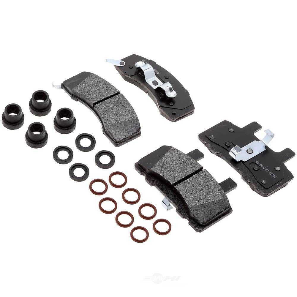 ACDELCO GOLD/PROFESSIONAL BRAKES - Semi-Metallic - ADU - 17d370mhf1