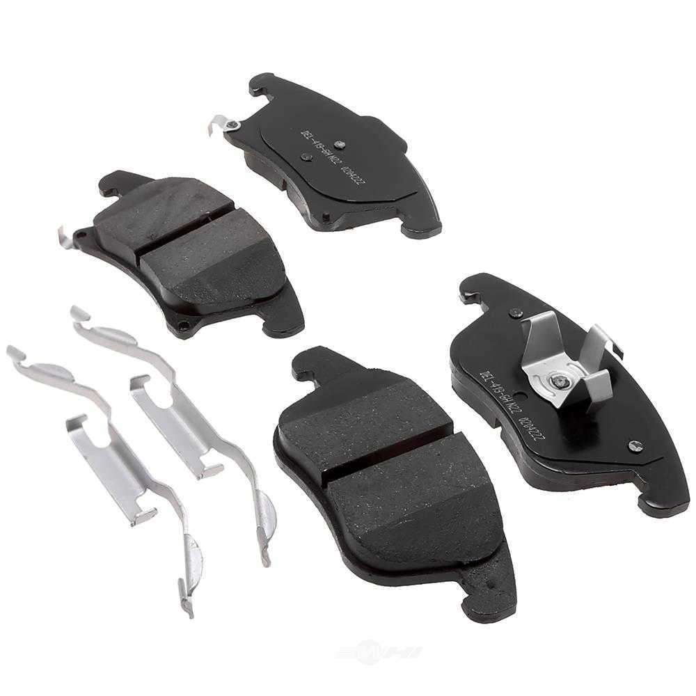 ACDELCO GOLD/PROFESSIONAL BRAKES - Ceramic Disc Brake Pad - ADU - 17d1653ch