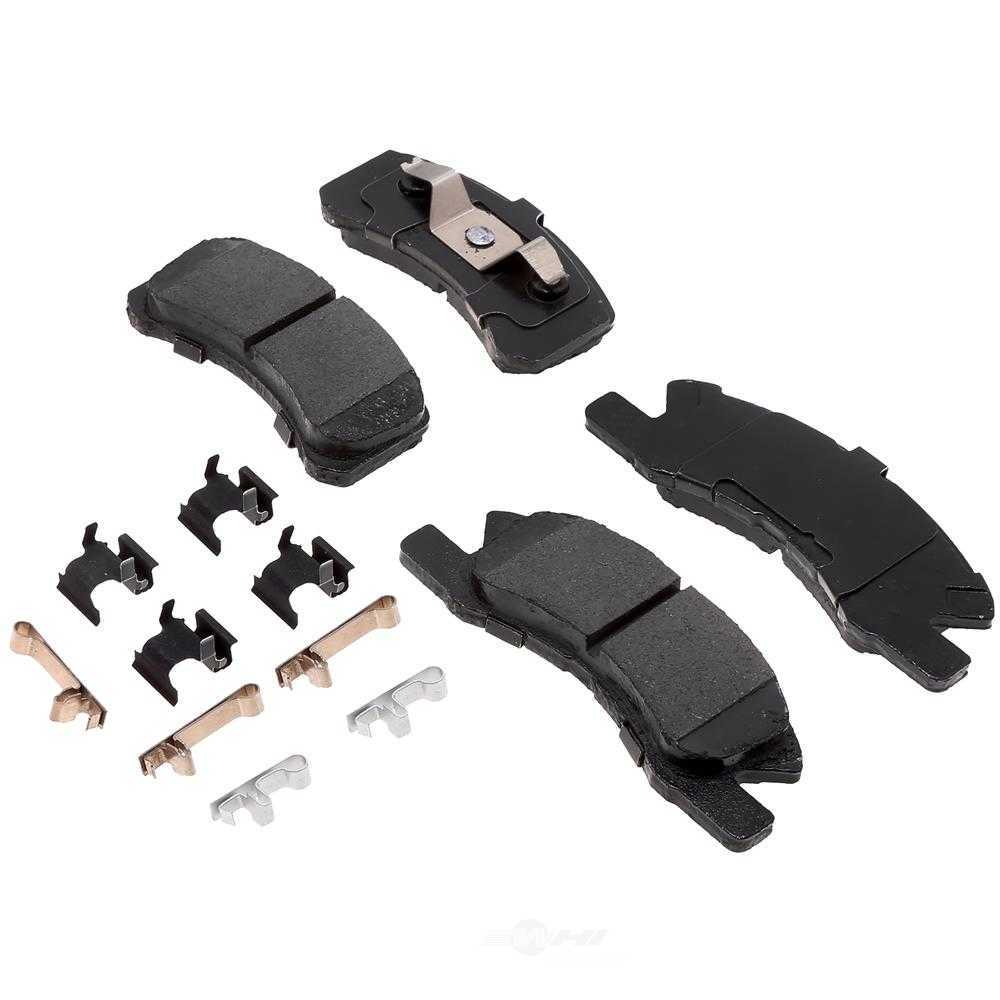 ACDELCO GOLD/PROFESSIONAL BRAKES - Ceramic Disc Brake Pad - ADU - 17d1731chf1