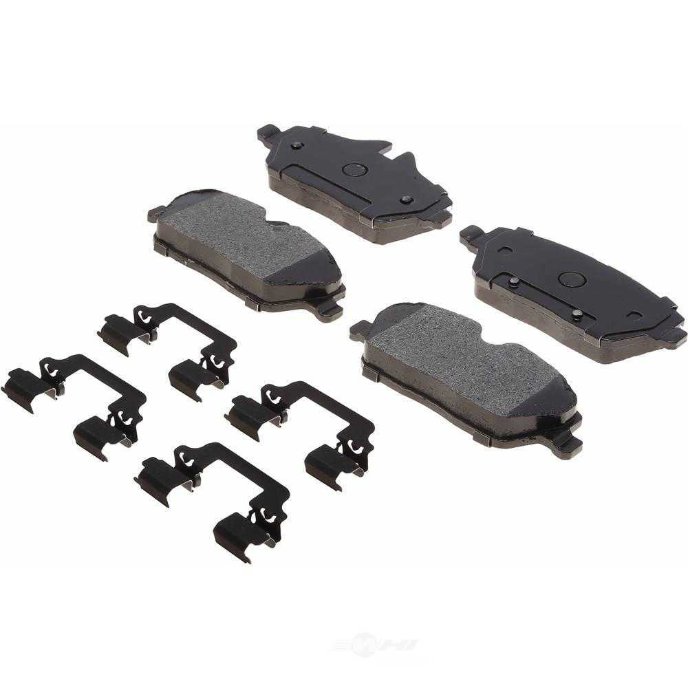 ACDELCO GOLD/PROFESSIONAL BRAKES - Semi-Metallic - ADU - 17d1308mhf1