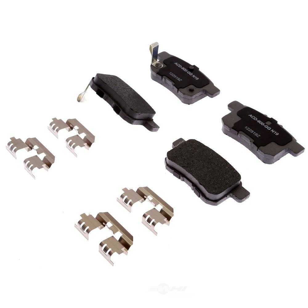 ACDELCO SILVER/ADVANTAGE CANADA 14D1336CHF1 — Rear Disc Brake Pad Set