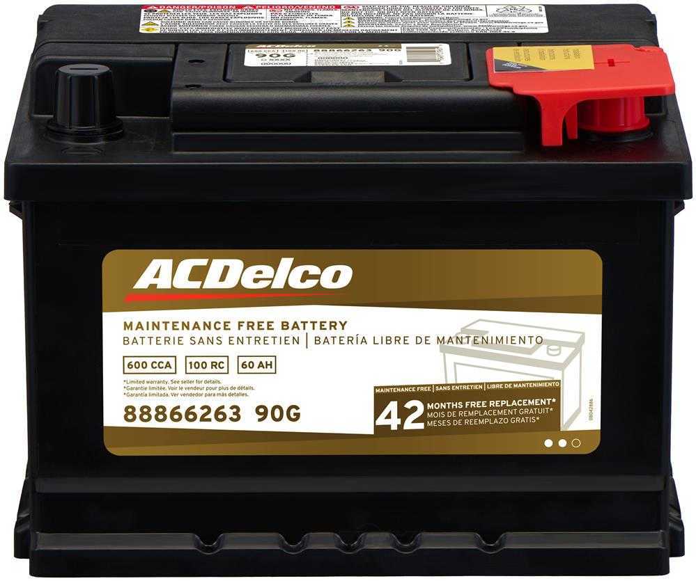 ACDELCO GOLD/PROFESSIONAL CANADA 90G — Batterie de véhicule