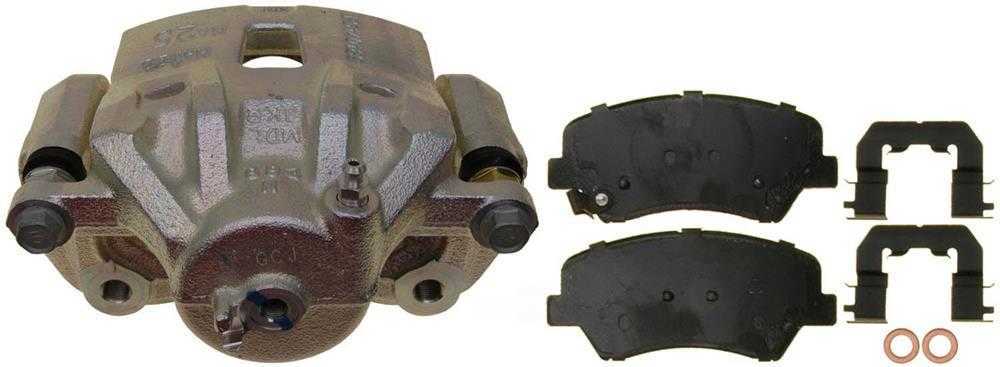ACDELCO GOLD/PROFESSIONAL BRAKES CANADA 18FR12504 — Étrier de frein à disque avant
