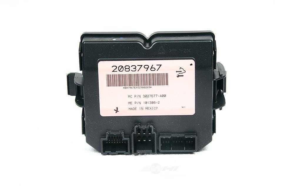 GM GENUINE PARTS - Liftgate Control Module - GMP 20837967