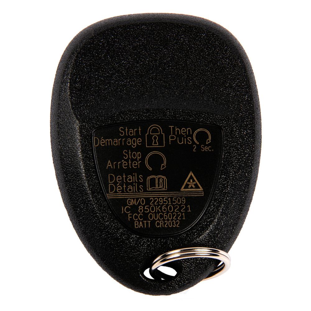 GM GENUINE PARTS - Keyless Entry Transmitter - GMP 22951509