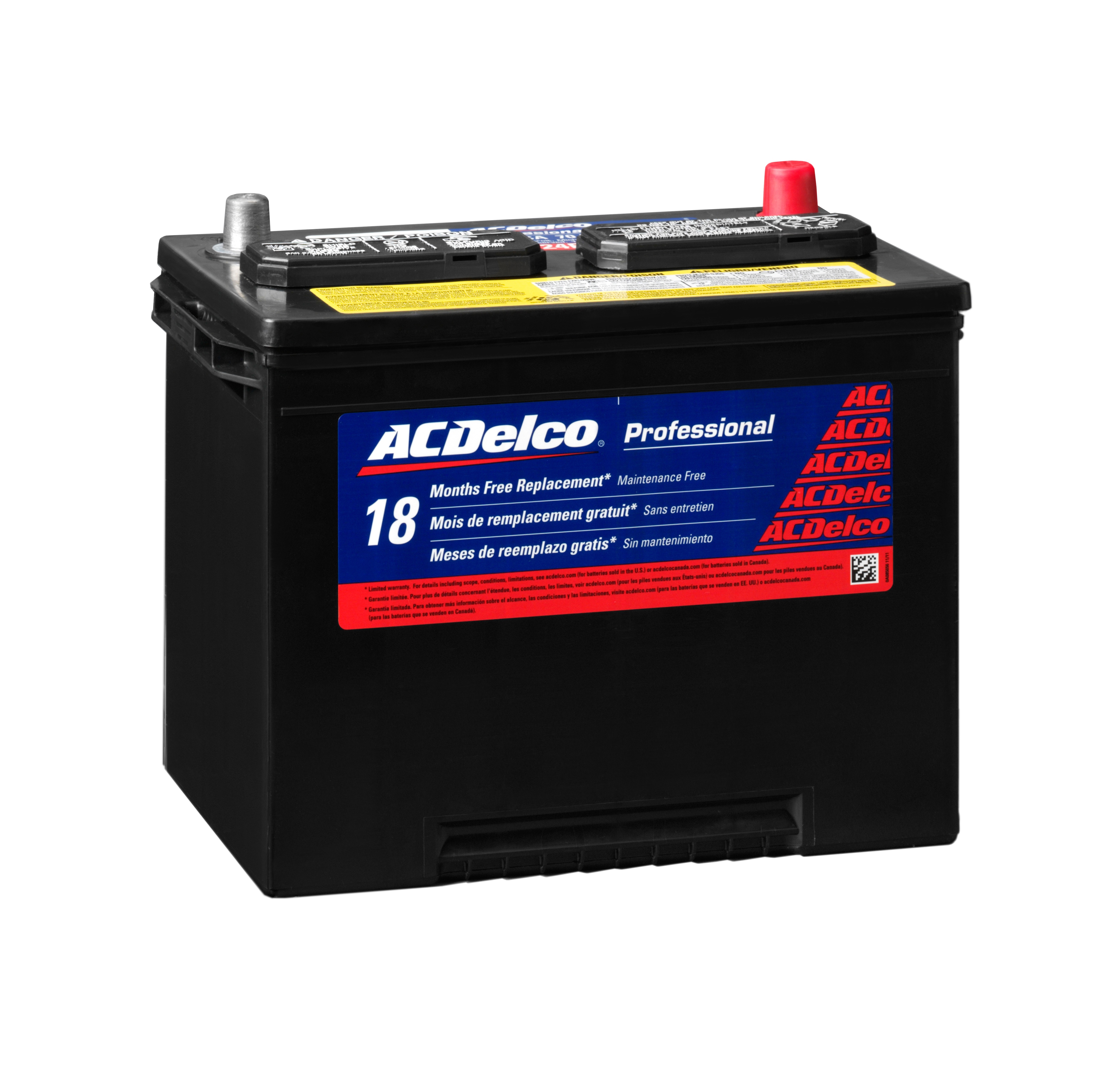 ACDELCO GOLD/PROFESSIONAL - Red Battery - DCC - 24p