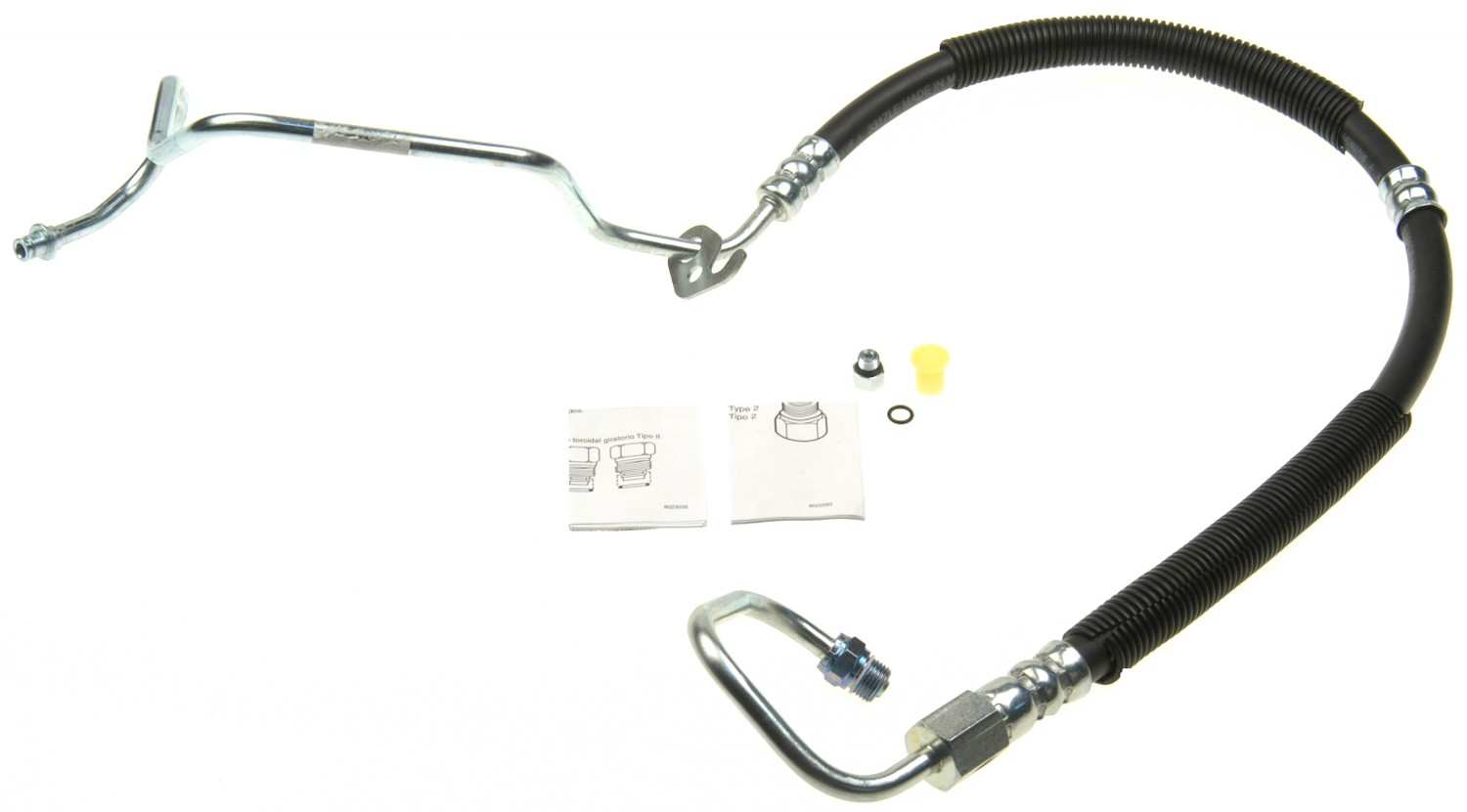 A-Premium Power Steering Pressure Hose Line - Compatible With Buick Lucerne 2009-2011 3.9L V6
