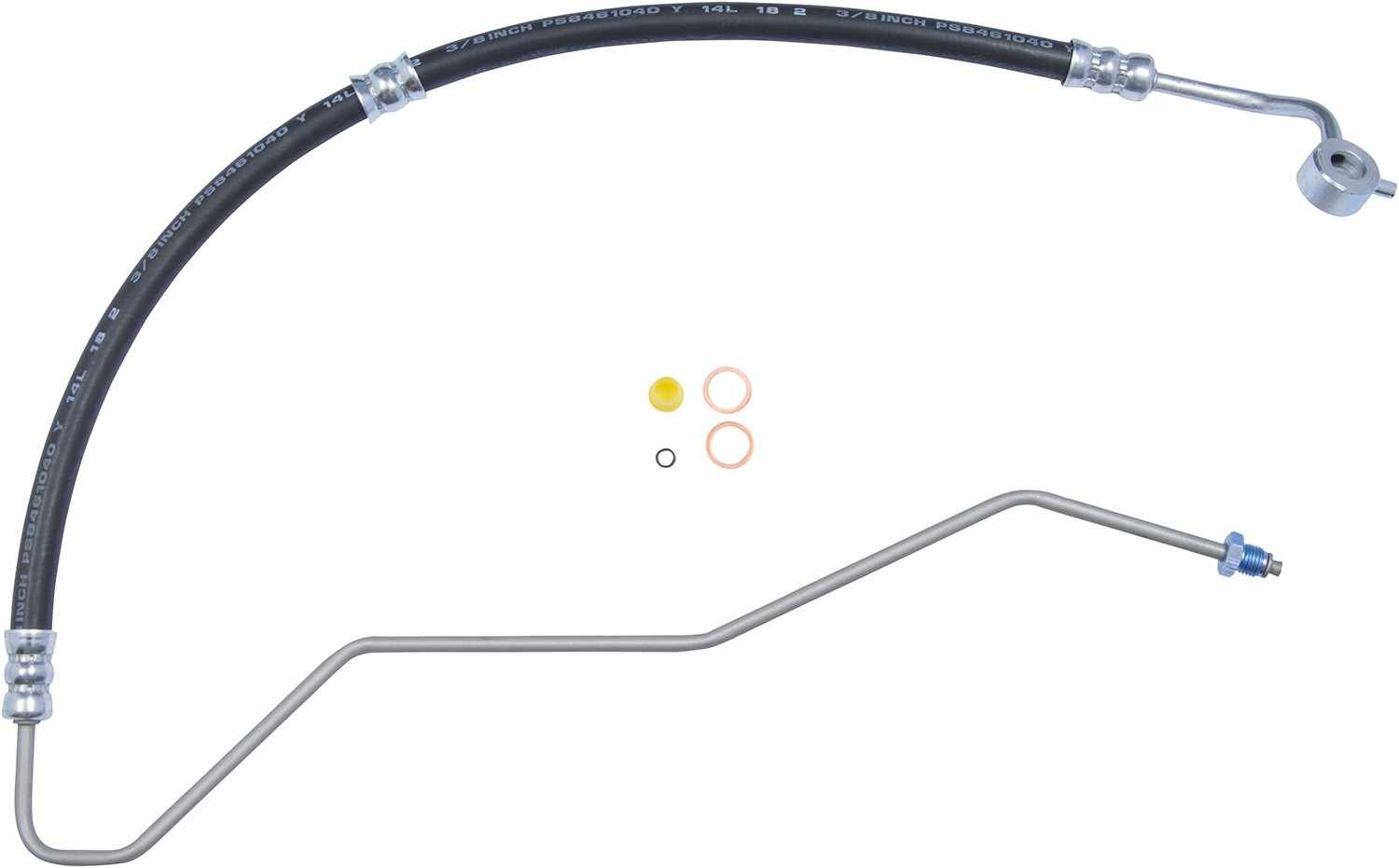 ACDELCO GOLD/PROFESSIONAL - Power Steering Pressure Line Hose Assembly - DCC - 36-366047