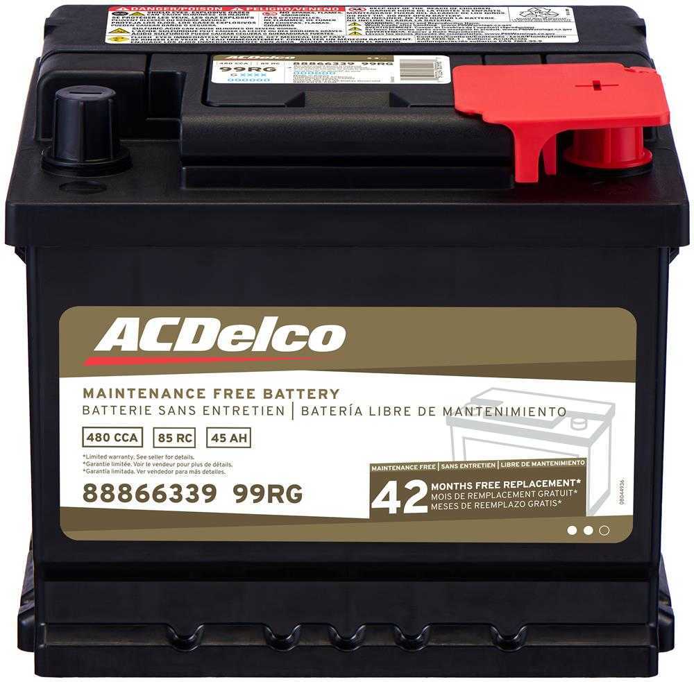 ACDELCO GOLD/PROFESSIONAL CANADA 99RG — Vehicle Battery