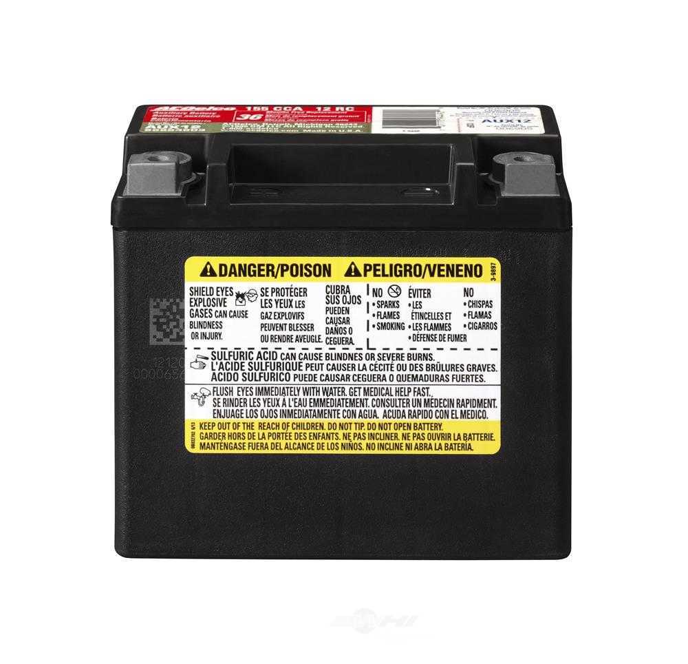 ACDELCO GOLD/PROFESSIONAL CANADA AUX12 — Batterie de véhicule