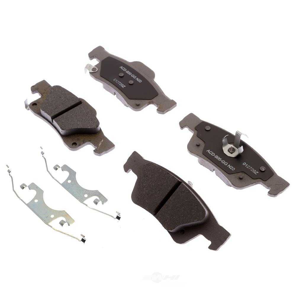 ACDELCO SILVER/ADVANTAGE CANADA 14D1498CH — Jeu de plaquettes de frein à disque arrière
