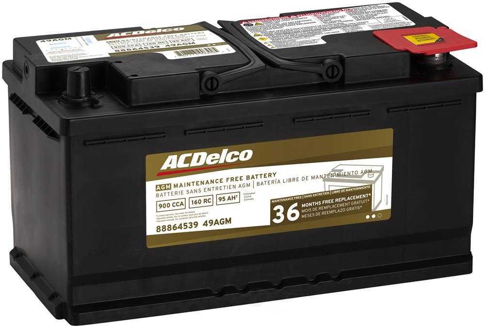 ACDELCO GOLD/PROFESSIONAL - 36 Month Warranty AGM - DCC - 49agm