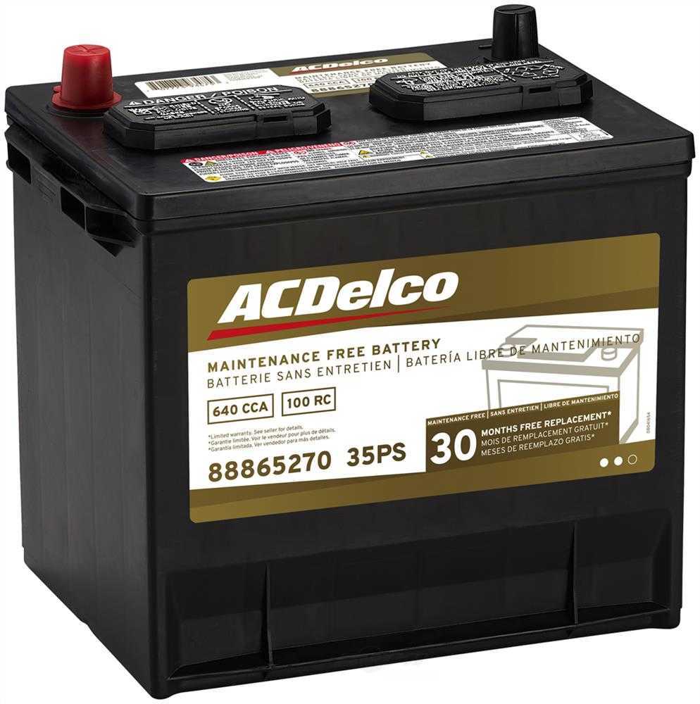 ACDELCO GOLD/PROFESSIONAL - 30 Month Warranty - DCC - 35ps