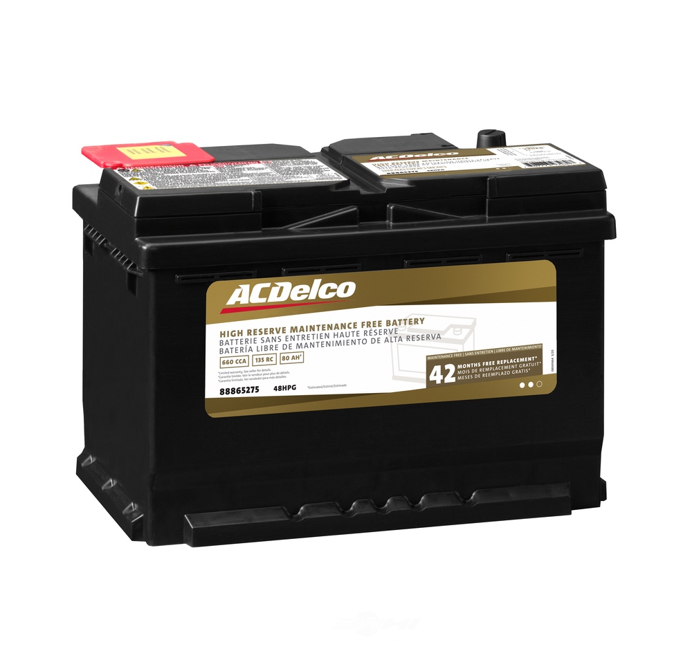 ACDELCO GOLD/PROFESSIONAL - 42 Month Warranty High Reserve - DCC - 48hpg