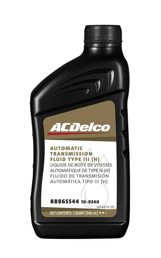 ACDELCO GOLD/PROFESSIONAL - Auto Trans Fluid - 1 Quart - DCC 10-9240