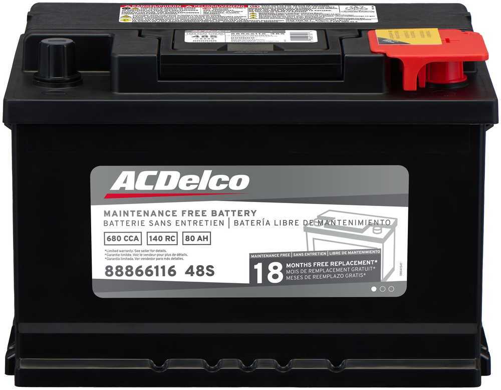 ACDELCO SILVER/ADVANTAGE - 18 Month Warranty - DCD 48S