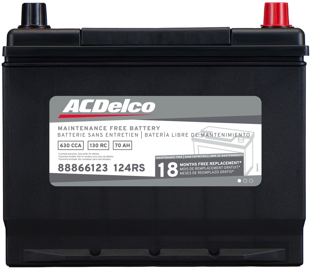 ACDELCO SILVER/ADVANTAGE - 18 Month Warranty - DCD 124RS