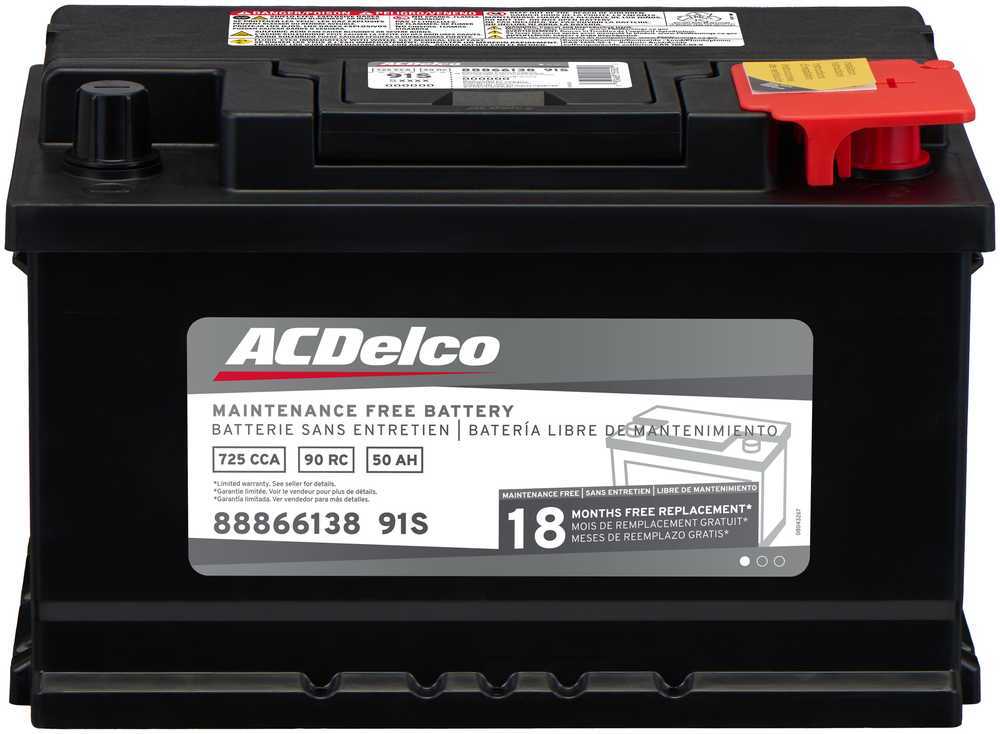 ACDELCO SILVER/ADVANTAGE - 18 Month Warranty - DCD 91S