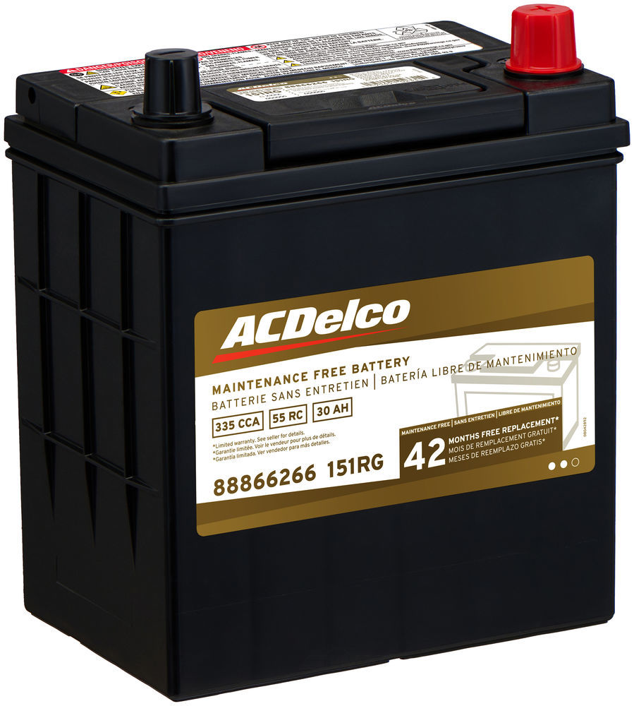 ACDELCO GOLD/PROFESSIONAL - 42 Month Warranty - DCC 151RG