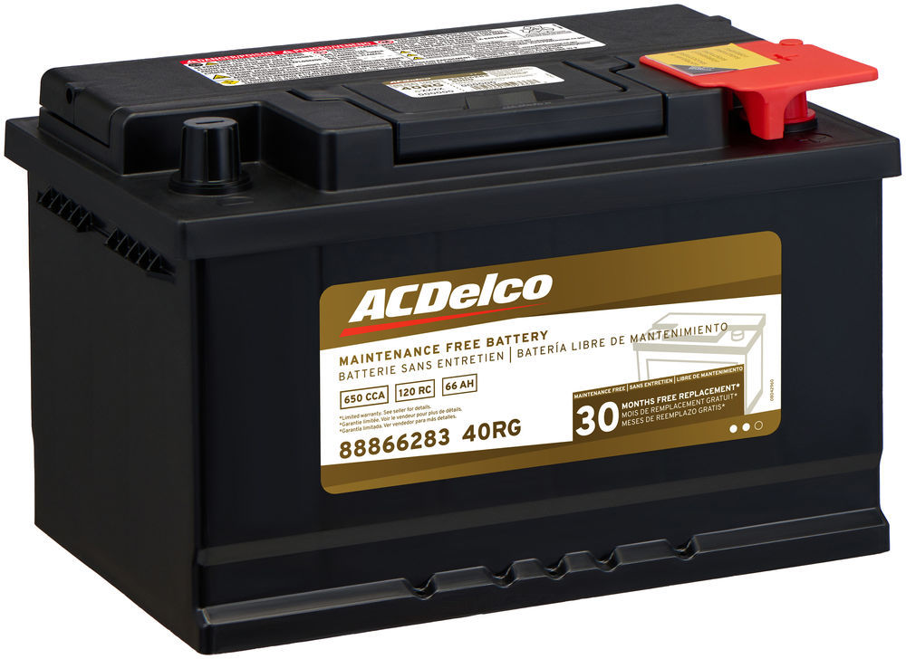 ACDELCO GOLD/PROFESSIONAL - 30 Month Warranty - DCC 40RG