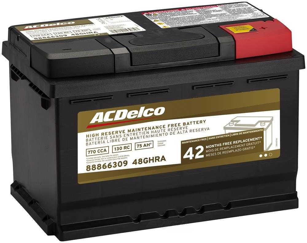 ACDELCO GOLD/PROFESSIONAL - 42 Month Warranty High Reserve - DCC - 48ghra