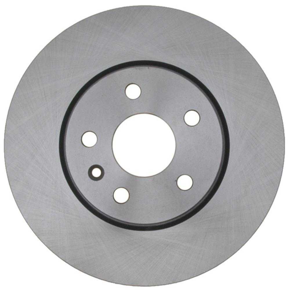 ACDELCO SILVER/ADVANTAGE - Non-Coated Disc Brake Rotor - DCD 18A2822A