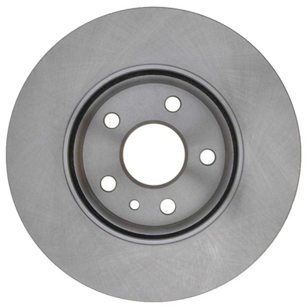 ACDELCO SILVER/ADVANTAGE - Non-Coated Disc Brake Rotor - DCD 18A2822A